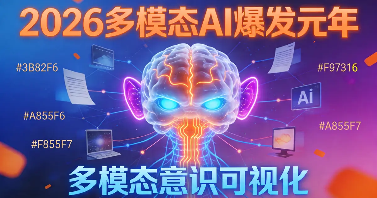 2026多模态AI爆发:从文本交互到全感官智能的产业革命