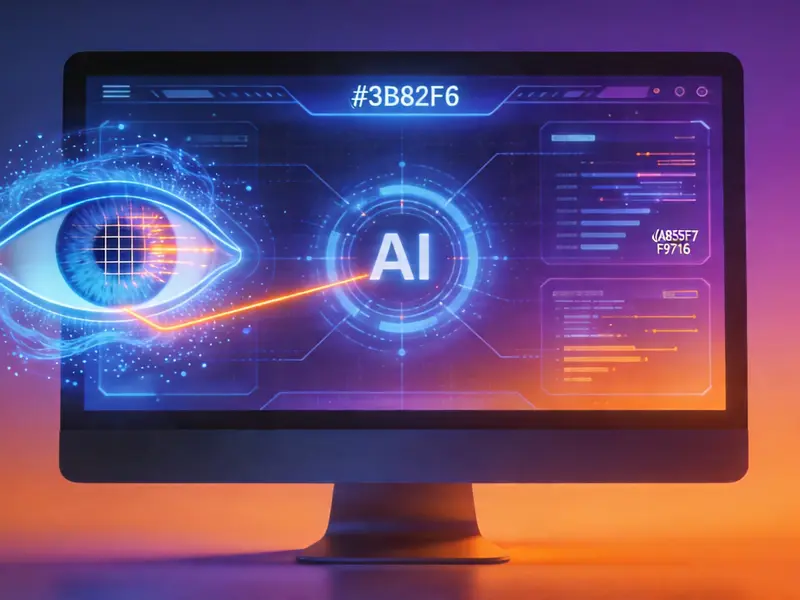 多模态AI应用配图 - AI视觉识别与扫描系统界面