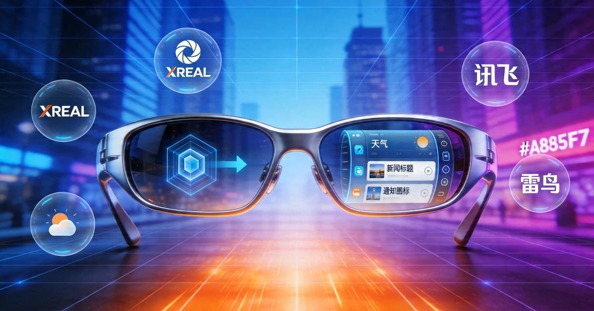 AI眼镜场景化时代:XREAL/千问/讯飞/雷鸟/Rokid横评|谁在重新定义”第三块屏”