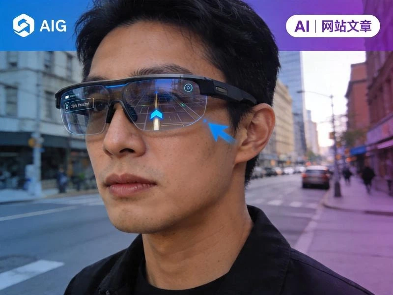 AI眼镜品牌横评配图 - 多款AI眼镜产品对比