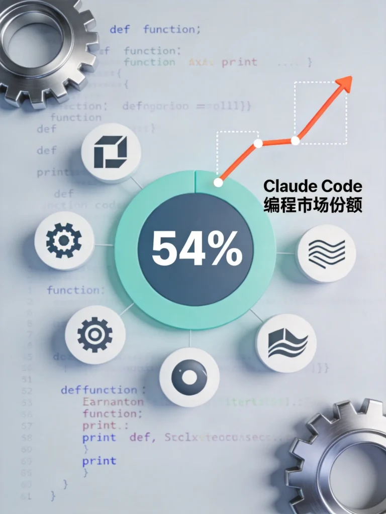 Claude Code编程市场54%份额