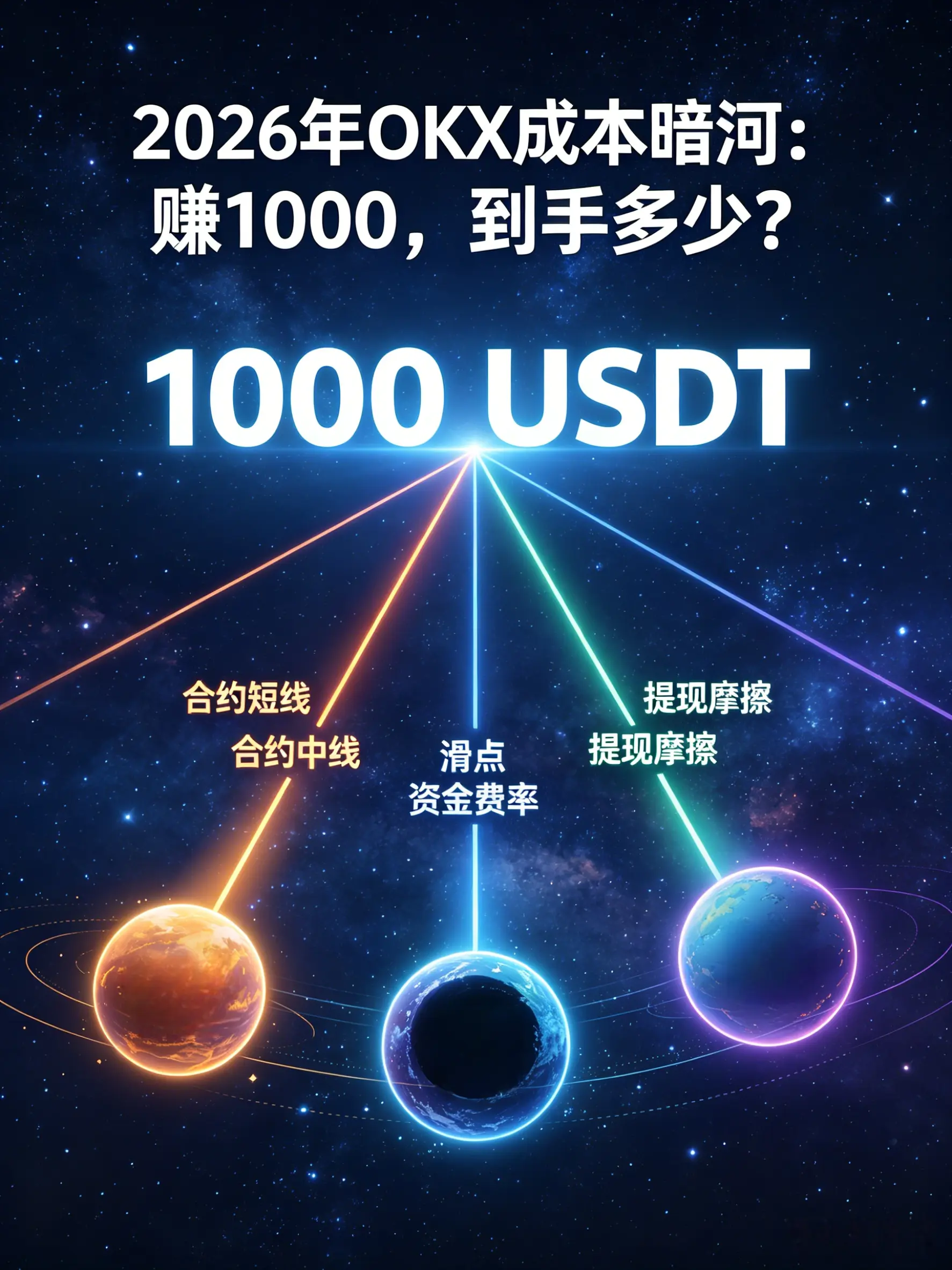 在OKX赚了1000块到手多少?这笔账90%的人都算错了