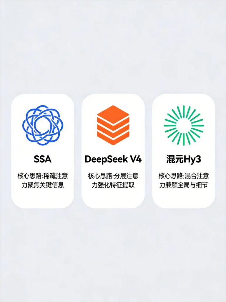 三种长上下文注意力方案对比插图