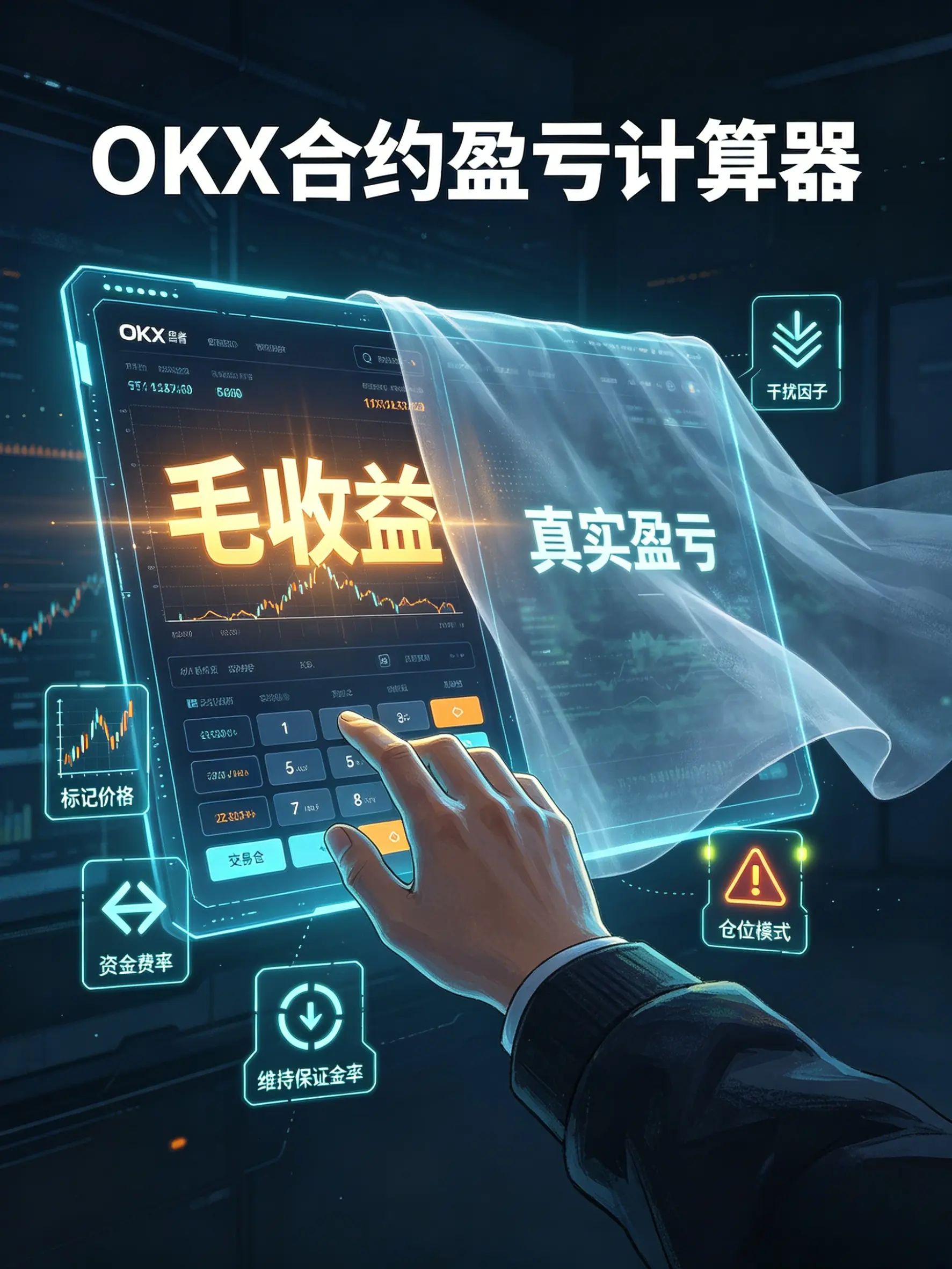 OKX合约盈亏计算器别白用了——90%的人第一步就搞错了