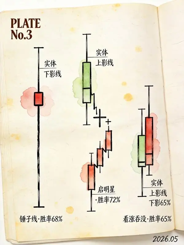 OKX K线入门:学会这3种形态,胜率直接翻倍