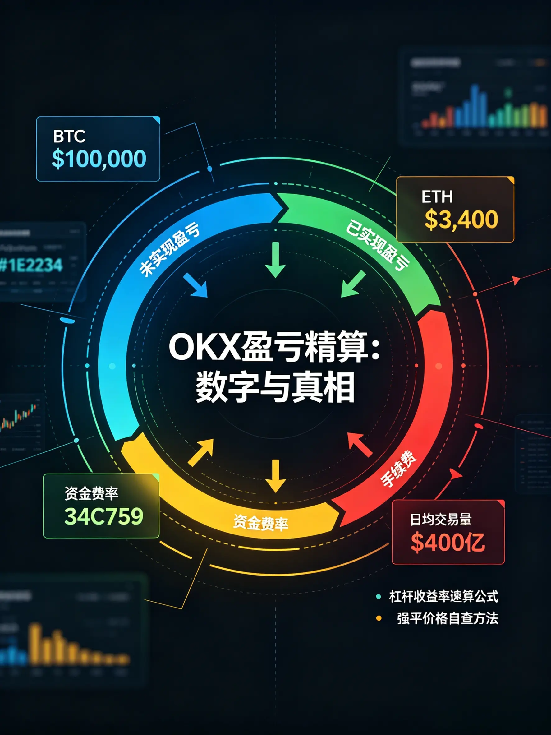 OKX持仓盈亏计算教程,手续费、杠杆收益一键核算