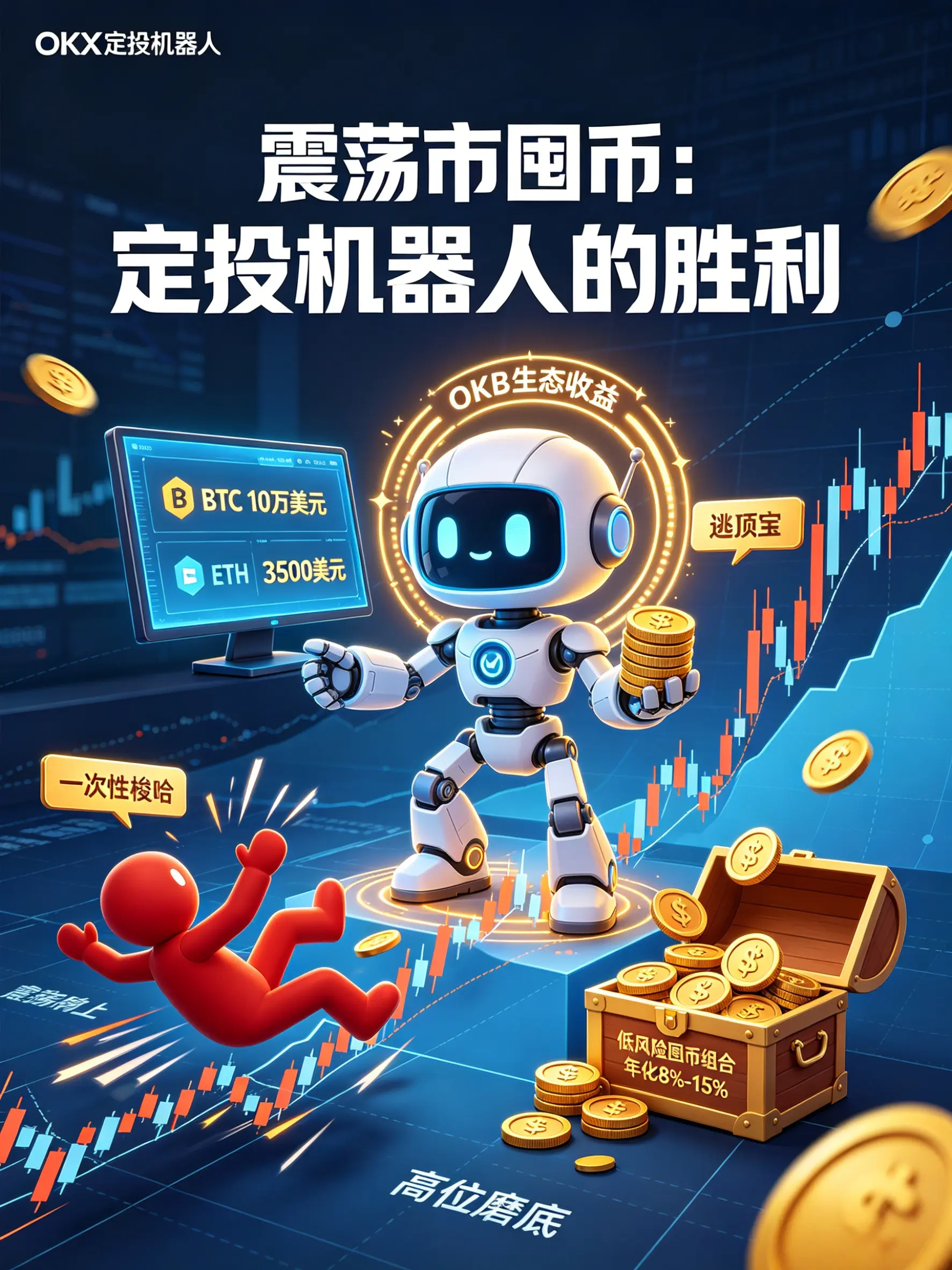 OKX欧意自动定投设置步骤,低风险囤币方案分享