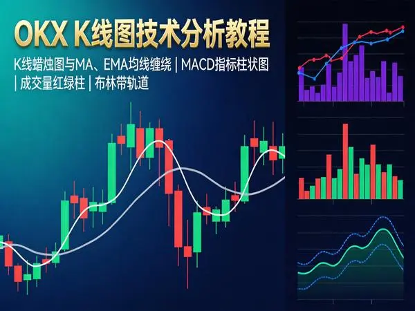 OKX K线图均线MACD布林带技术分析教程