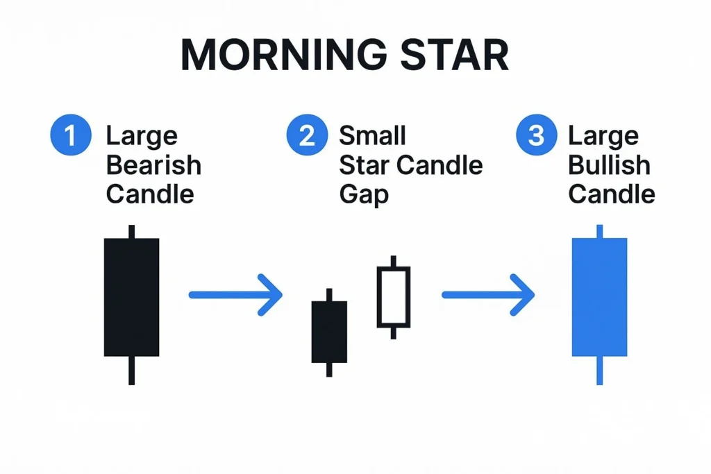 启明星形态示意
