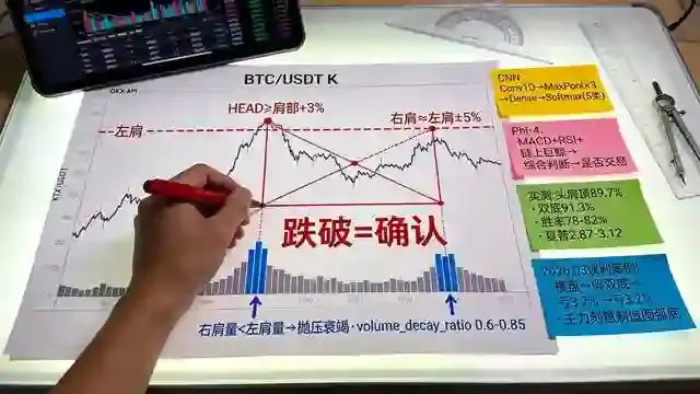 透写台手绘K线几何分析