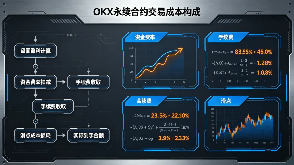 OKX 永续合约交易成本构成